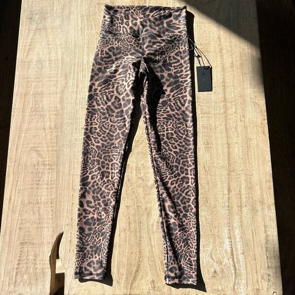 Animal Print High Waisted Leggings Brand New from Strut This - Picture 1 of 5